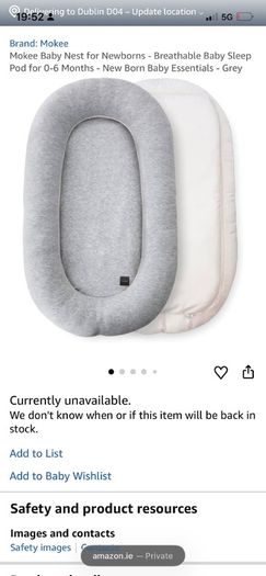 baby nest mokee