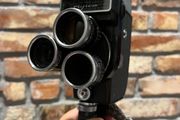 vintage movie camera