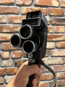 vintage movie camera