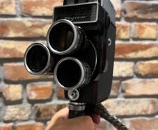 vintage movie camera