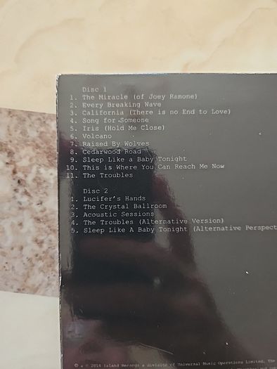 U2  2CD  - Songs Of Innocence