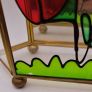 Glass brass mirror Image 5