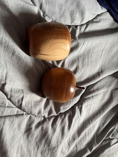 wooden fruit