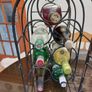 metal wine bottle holder Image 8