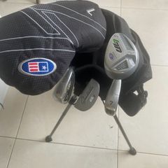 Junior Golf Clubs & Stand Bag - 5 Clubs - Like New