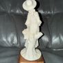 AURO BELCARI French Country girl White Resin-Figurine ITALY Image 2