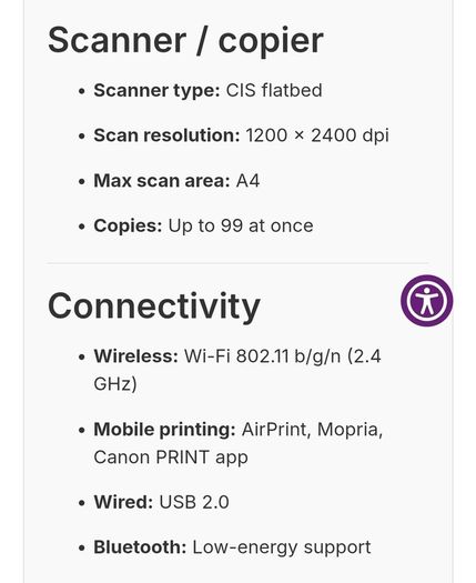 Printer Canon Pixma