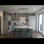 kitchen doors, knobs & handles & extractor fan. Image 2
