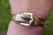 Vintage Excalibur 1/20 RG pre-loved buckle bangle , exclusive to Harrods, by Hatton Garden London. C30
