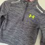 6-9m, Baby Under Armour Tech Textured Half Zip Sweatshirt Image 2