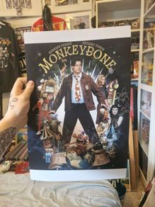 Rose McGowan Monkey Bone Signed Movie Print