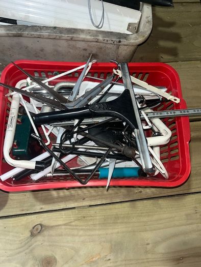 scrap metal plastics art sculpture materials metal works