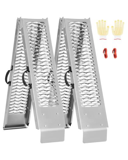 Heavy Duty Steel Ramps Fit for ATV, UTV, Motorcycle, Electric Bicycle, etc
