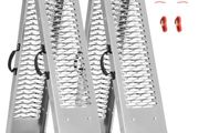 Heavy Duty Steel Ramps Fit for ATV, UTV, Motorcycle, Electric Bicycle, etc