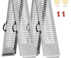 Heavy Duty Steel Ramps Fit for ATV, UTV, Motorcycle, Electric Bicycle, etc