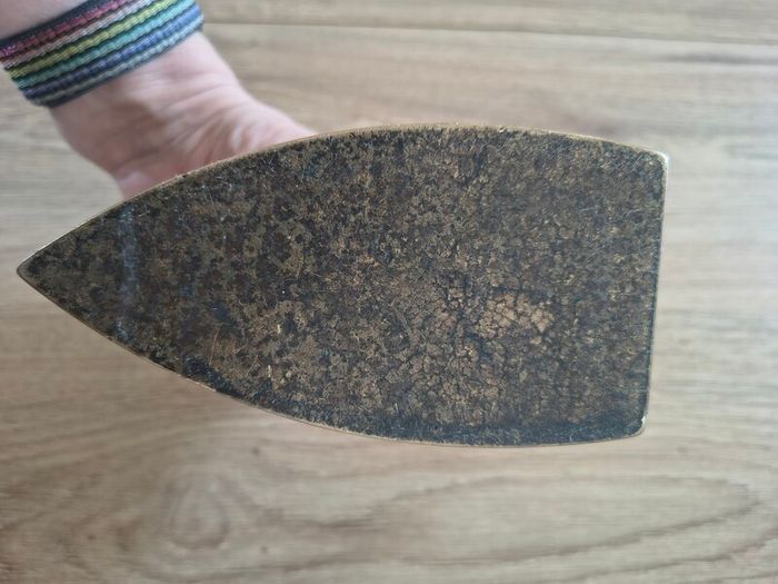 Antique brass iron