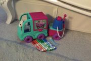 Crayola washable design dogs truck