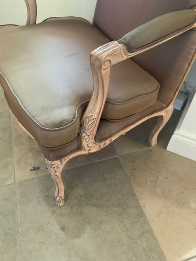 French style regency chair