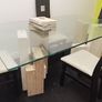 Stunning Marble Dining table with chairs for sale. PRICE DROP Image 2