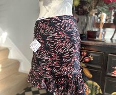 Paco Rabanne Ruffled skirt with tags size 12