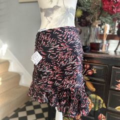 Paco Rabanne Ruffled skirt with tags size 12