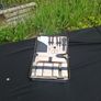 Vintage black travel box postage possible Image 2