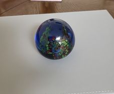 Glass paperweight