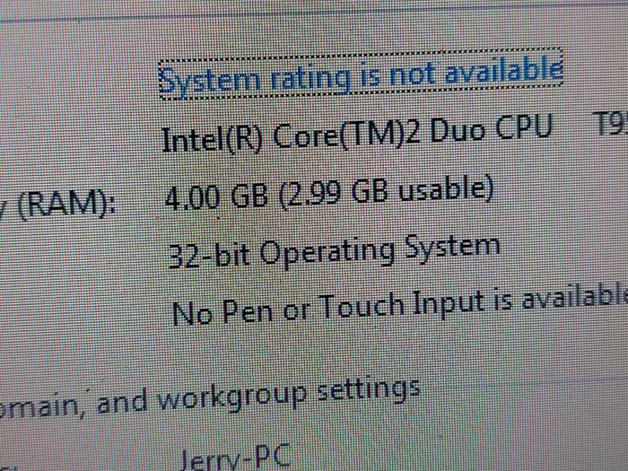 ACER ASPIRE 5738, Model No MS2264, Intel Core 2 Duo CPU T9550, 2.67GHz, 4GB Ram, 500GB HDD, Windows 7 32 bit, Firefox, Opera, Chrome and VLC