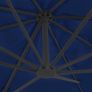 Cantilever Umbrella with Aluminium Pole 4x3 m Azure Blue Image 2