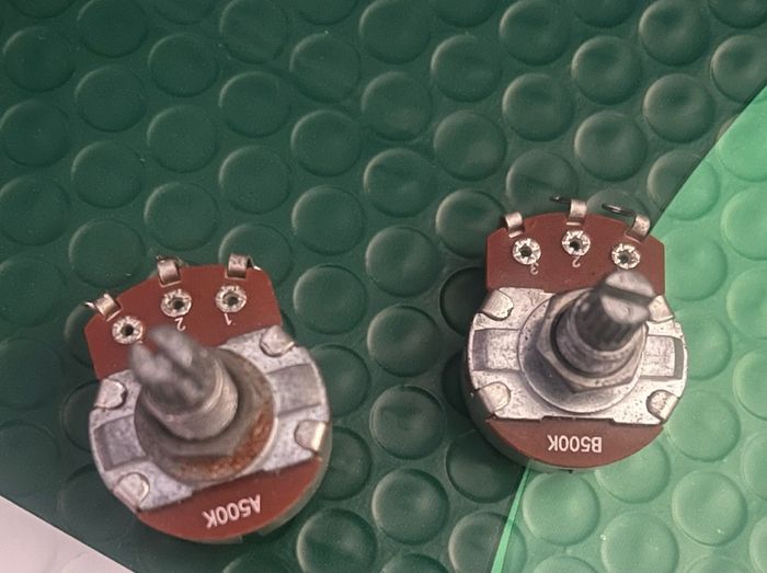Guitar Potentiometer A 500 K B 500 K volume tone