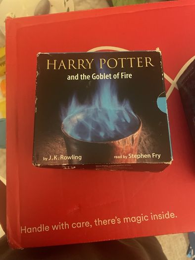 Harry Potter and the Goblet of Fire audio books