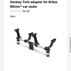 Donkey Twin adapter for Britax Romer car seats