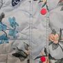 Joules flower girl's padded 2 in 1 jacket and vest Image 2