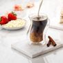JoyJolt Pivot Double Wall Insulated 220ml Coffee Glasses - Set of 2 Image 2