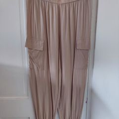 Size 16 Summer trousers beige