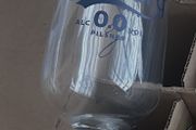Box of stem Carlsberg pint glasses