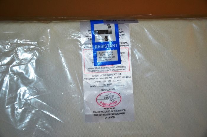 Cot Mattress New Sealed