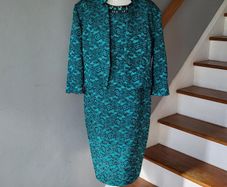 Gerard jade & black dress suit, Size 18/16