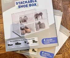 Stackable Shoe Boxes (Dunnes)