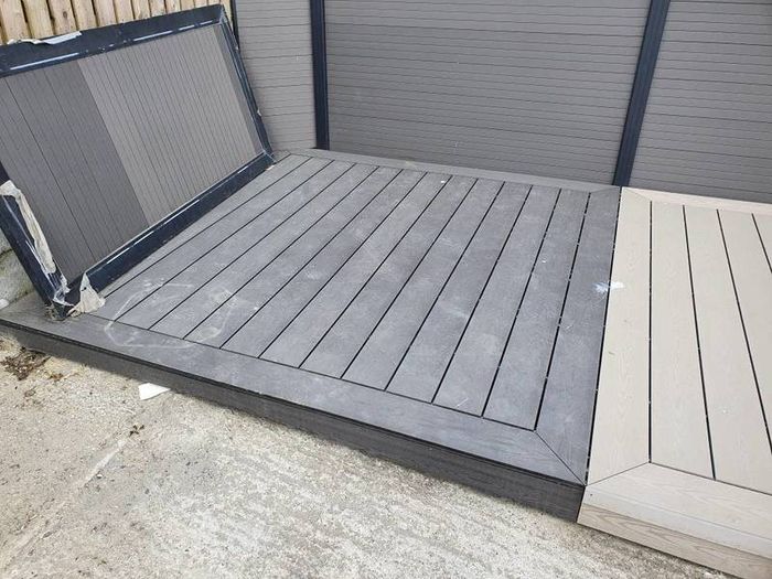 Composite decking supplied and fitted