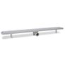 Linear Shower Drain 2 pcs Bubble 1030x140 mm Stainless Steel Image 5