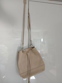 Leather shoulder bag