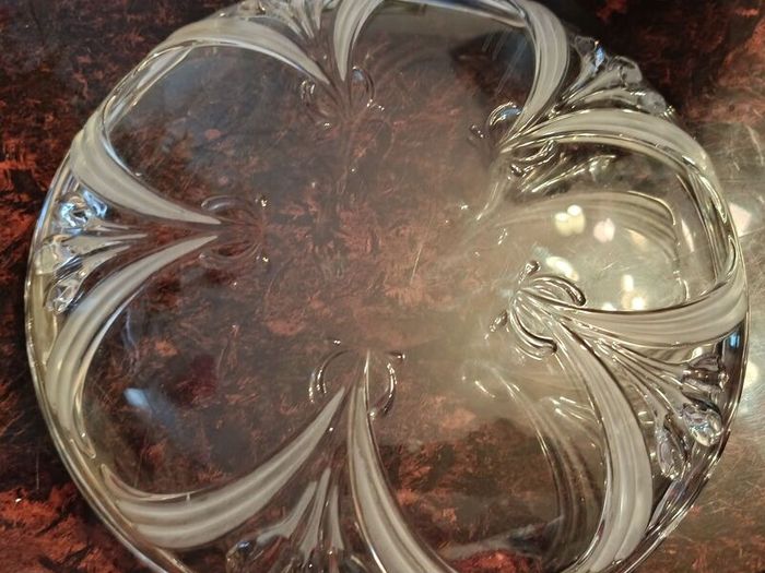 2 Large Walther Mikasa hand etched plate
