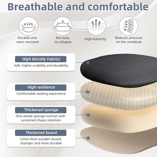 Office Chair, Desk Chair with Adjustable Headrest, Lumbar support and Liftable Armrest, High Back Ergonomic Office Chair, Breathable Mesh Backrest for Comfy, Computer Chair for Home/Office