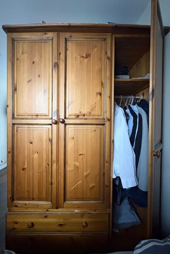 Solid Pine Wardrobe