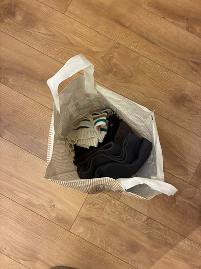 Free clothes and bag