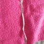 Neon Pink Wool Scarf Image 2