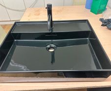Sink Black Gloss Laufen
