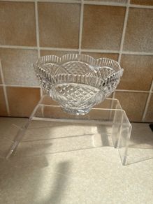 Tipperary Crystal Center Piece Fruit Footed Bowl