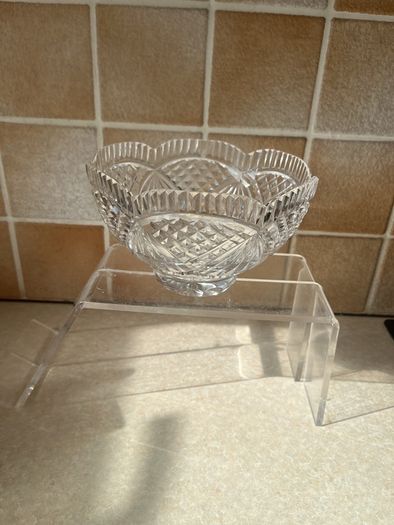 Tipperary Crystal Center Piece Fruit Footed Bowl
